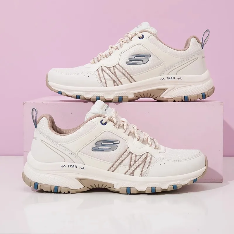 Skechers Женская спортивная обувь Летняя новая модная дышащая повседневная Легкая