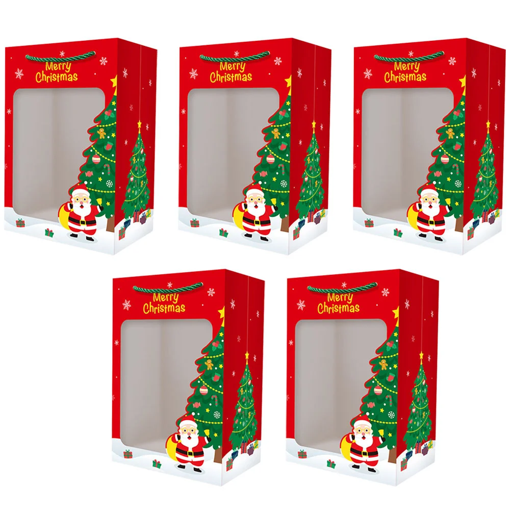

Giftchristmas Storage Holiday Treat Favor Purple Handheld Party Paperflower Presents Goodie Shopping Wrapping Wrap Packing