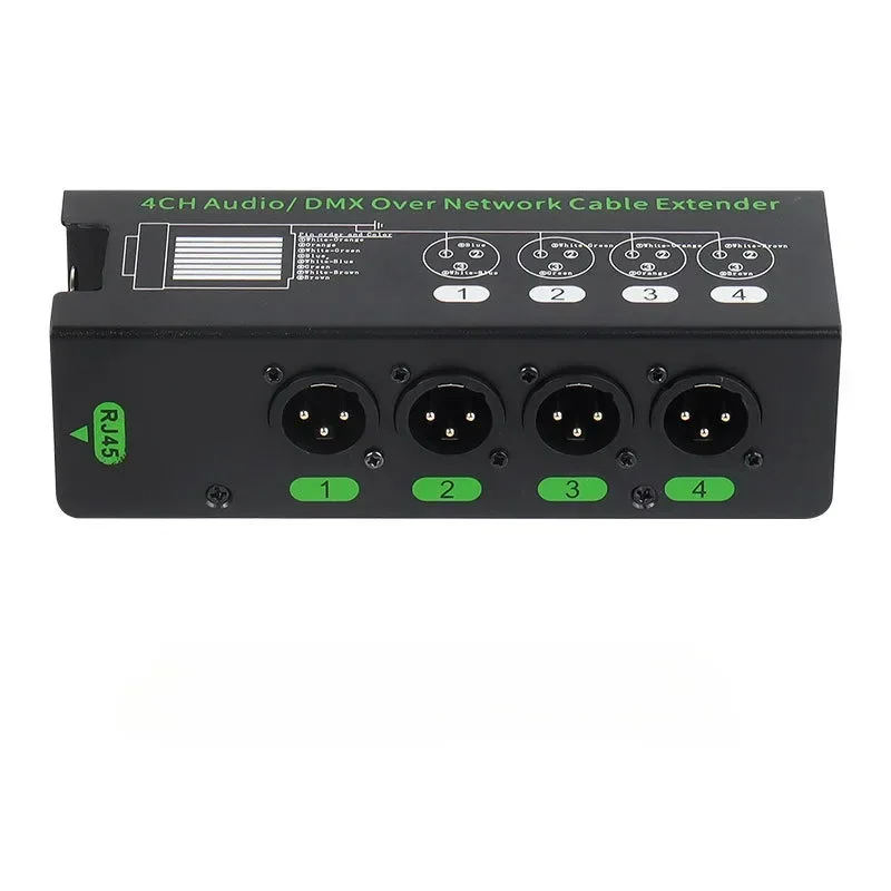 Штекер + гнездо 4 канала 6 5 3-контактный XLR аудио/DMX512 удлинитель сетевого кабеля DMX512