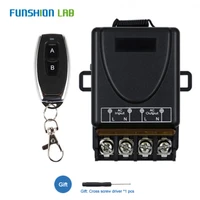 funshion 433mhz wireless rf remote control switch 220v ac30a relay high power load receiver onoff transmitter water pump switch