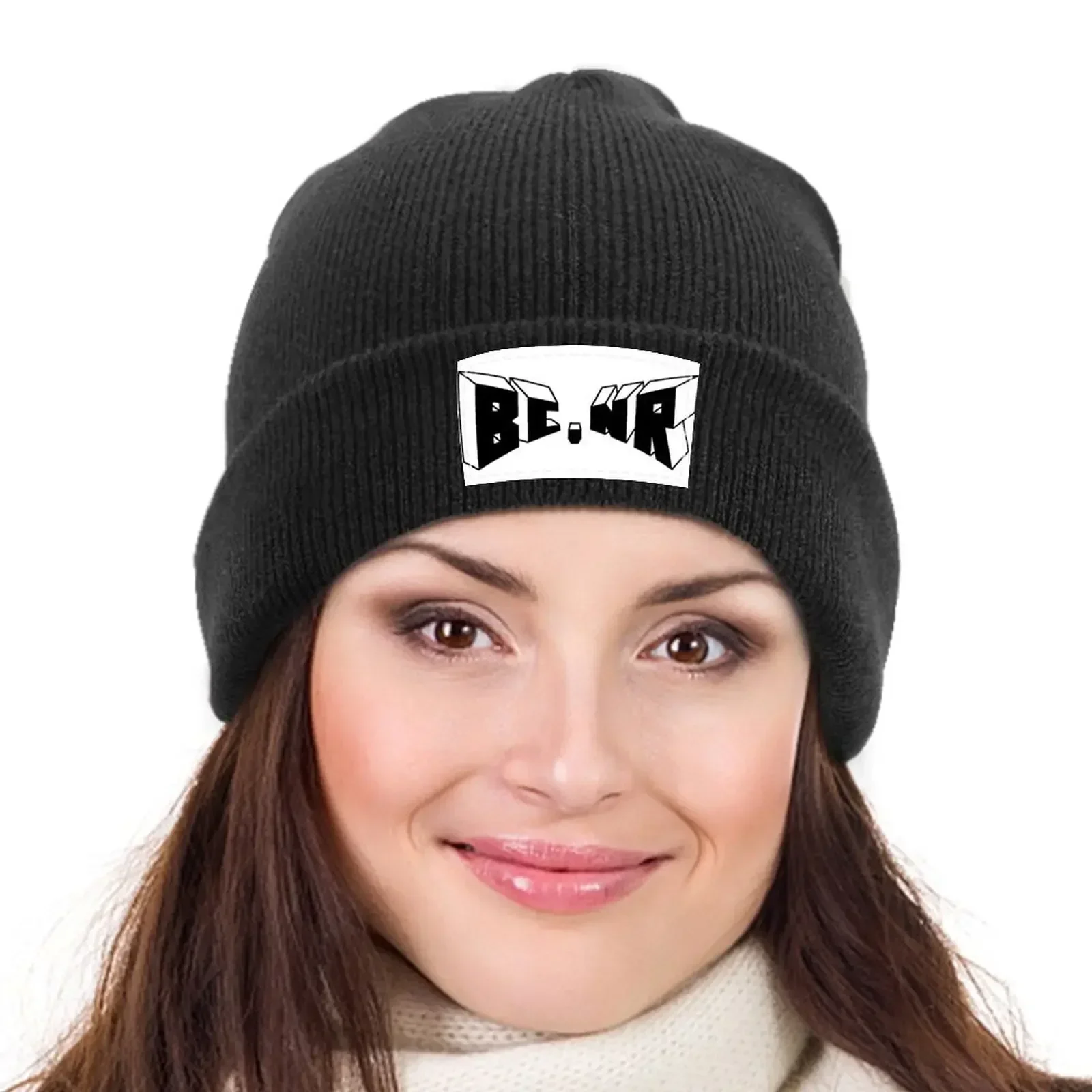 Вязаная шапка с логотипом Black Country New Road Merch BCNR дропшиппинг мужская и женская шляпа