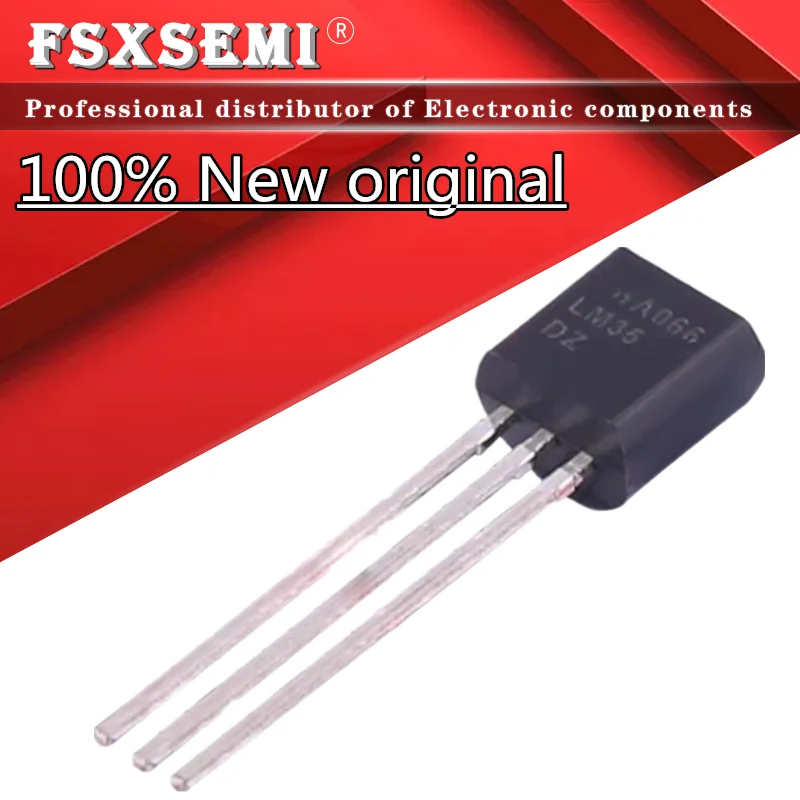 

10pcs 100% New original LM35DZ LM35 TO-92 Precision Celsius temperature sensor chips