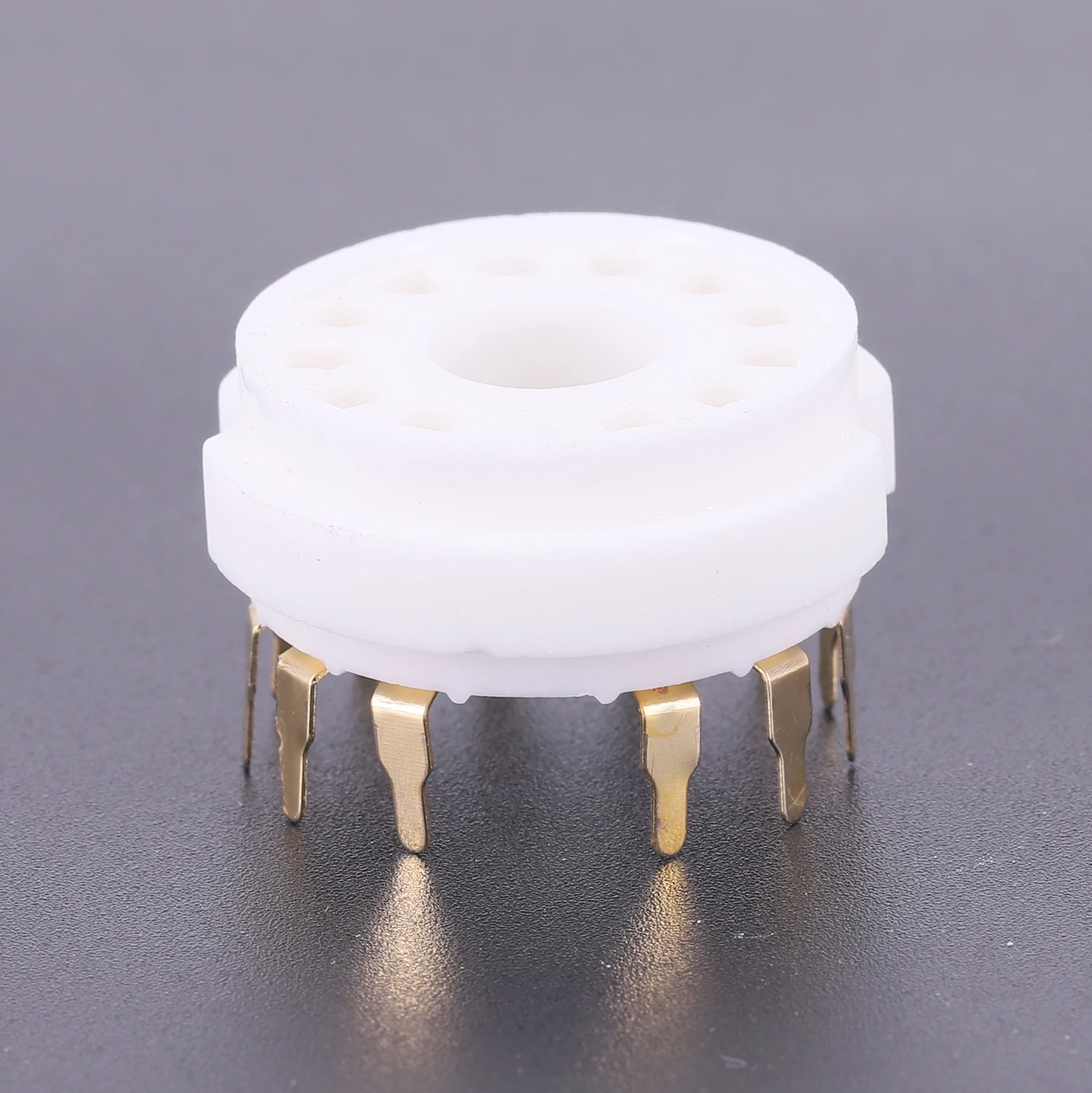 

Контактный разъем B12C 12-контактный для трубки, цоколь для лампы питания для аудио AMP 6GE5 8GU7 8AC9 9MN8 6EA4 50CA10 6CA10 6HF5 6C10