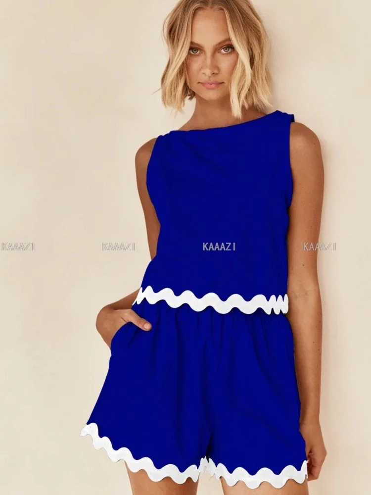 Модный однотонный повседневный летний укороченный топ без рукавов жилет женские