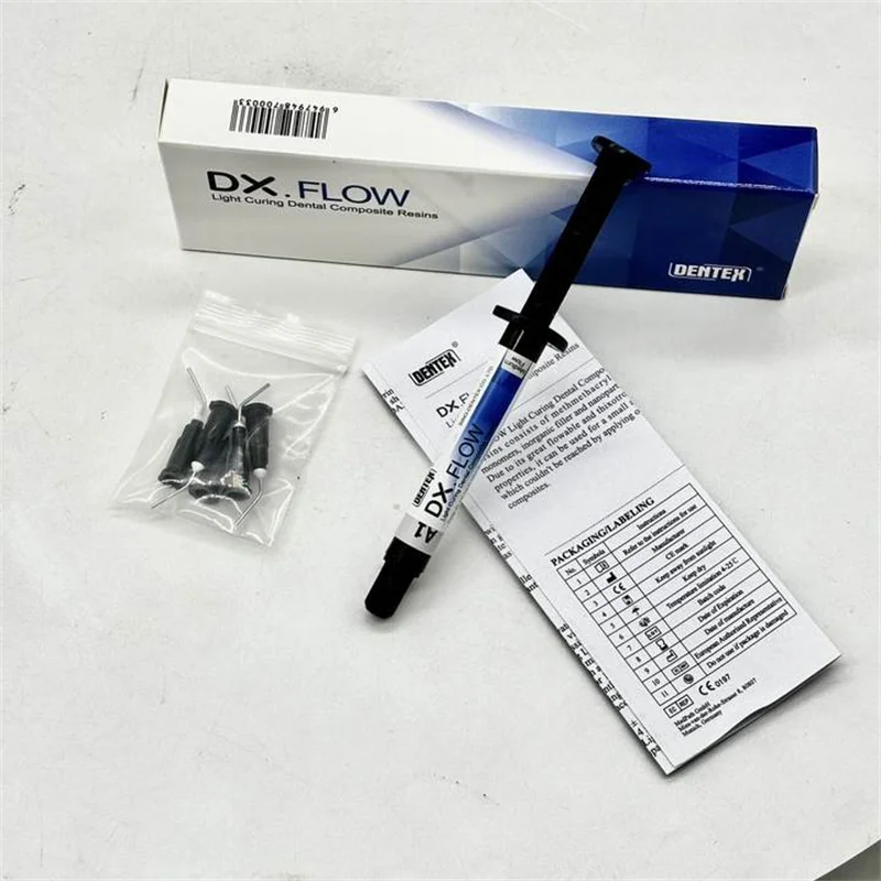 Лидер продаж стоматологические расходные материалы DX.FLOW Composite Fast Medium Low Flow A1 A2