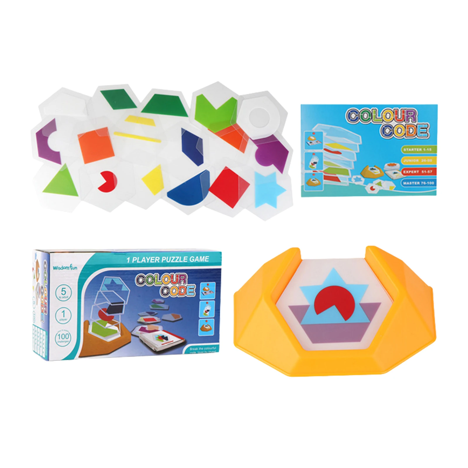 

Tangrams Building Puzzle Game Multicolored Educational Toys For 3-year-old 100 Challenges Tangram Jigsaw Board Educational Toys