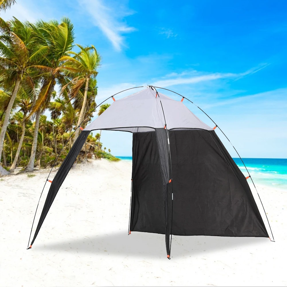 

Portable Large Capacity Beach Sunshade Tent Foldable Outdoor Canopy Sun Shelter For Outdoor Fishing Camping