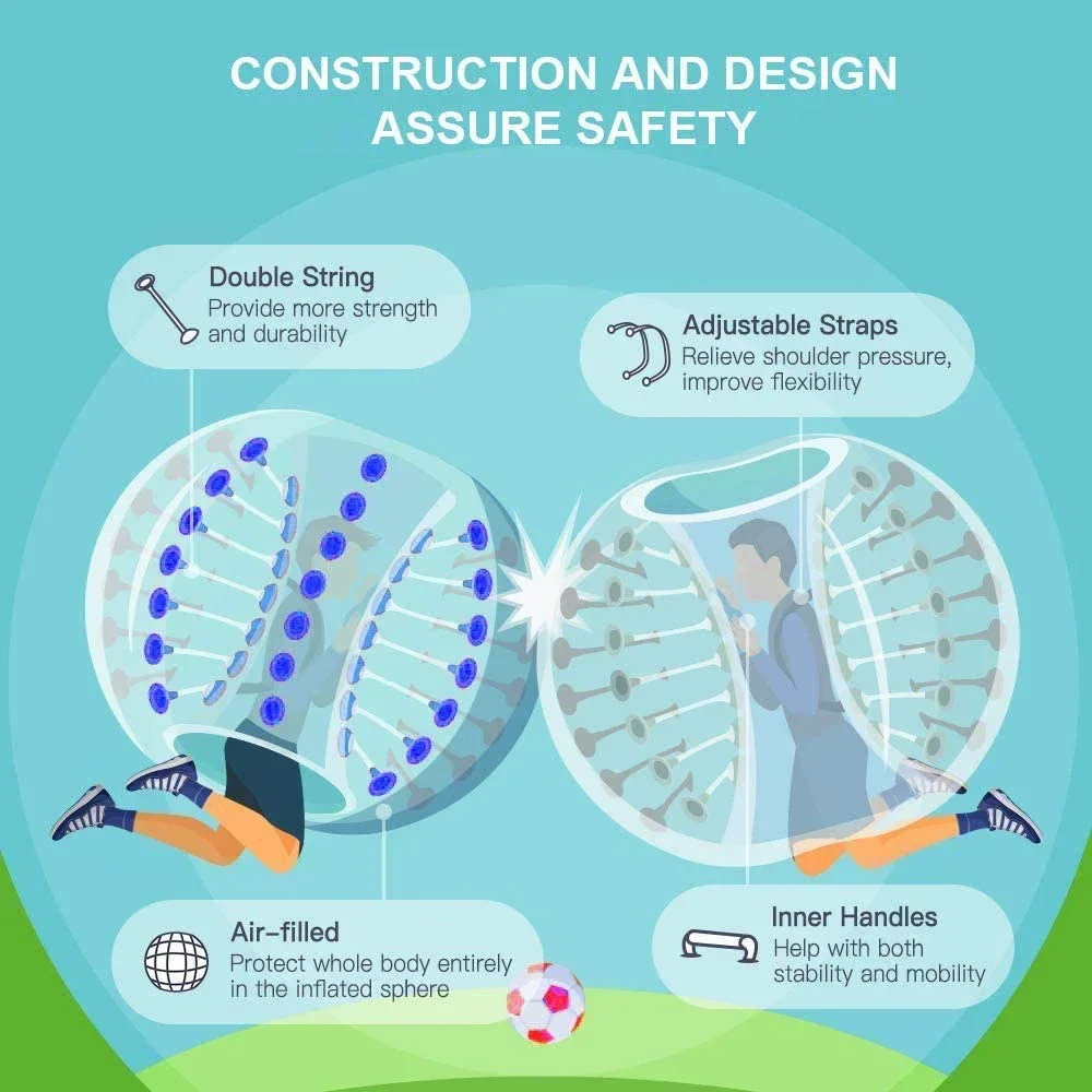 Оптовая продажа надувной бампер мяч Zorb Ball Bubble Football 1 2/1 5 м футбольный с пузырьками