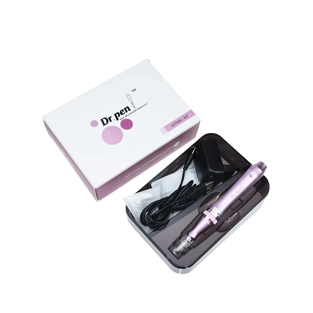 

Dr Pen Ultima M7 Microneedle System Wrinkle Remover Feature Wired Mesotherapy Derma Pen