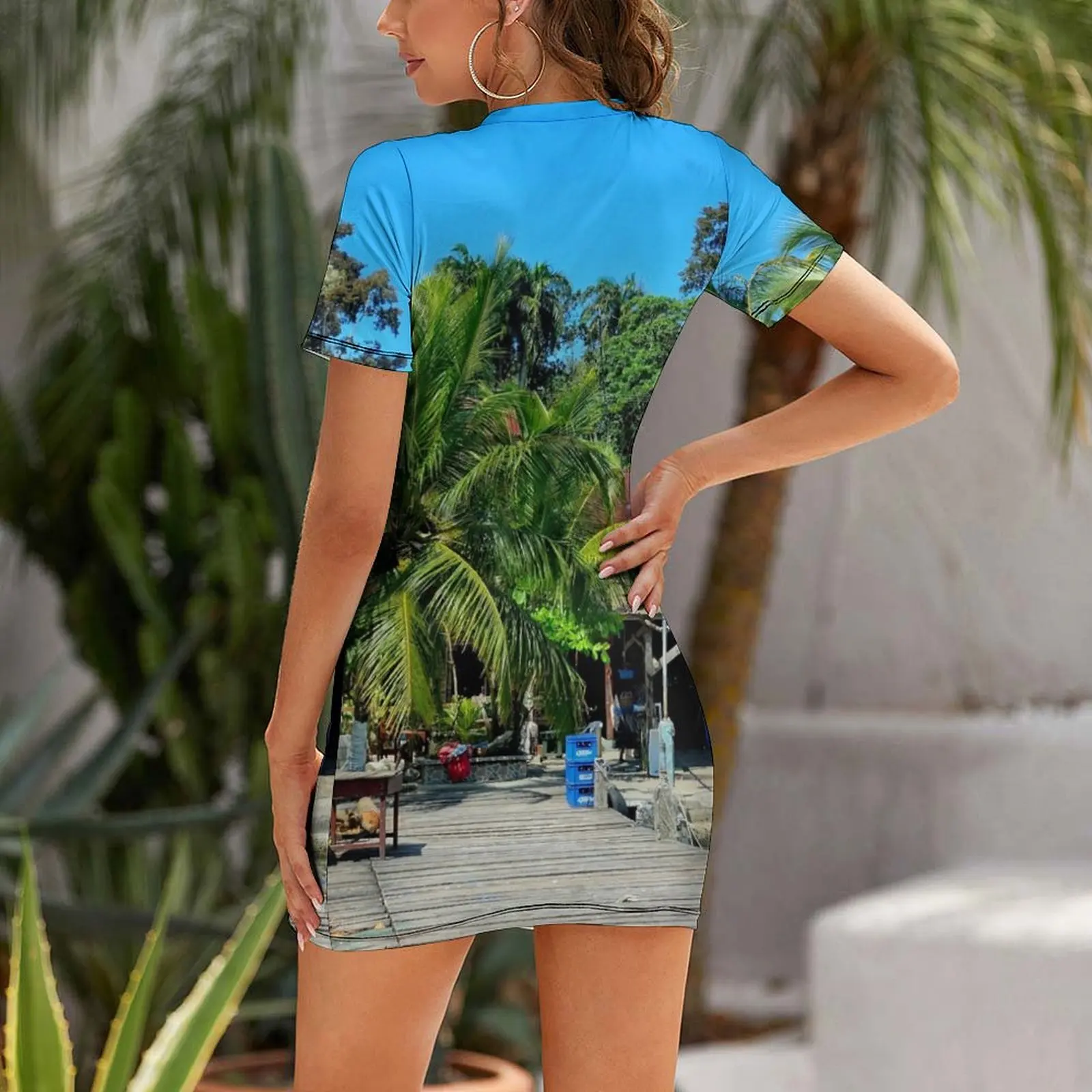 Платье с короткими рукавами Guatemala Livingston вечерние платья для женщин женские