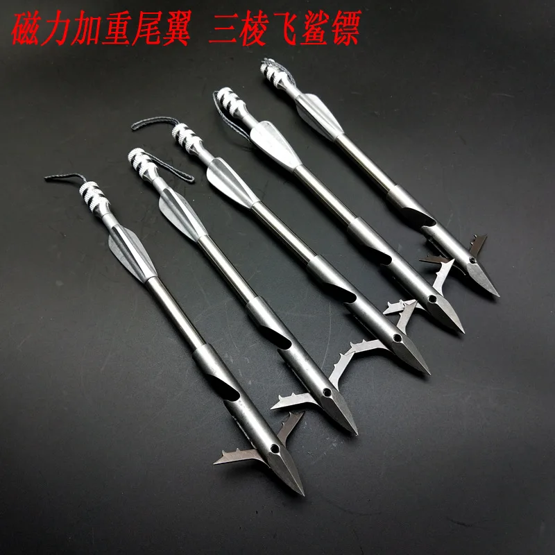 

5Pcs Fish Darts Harpoons For Slingshot Catapult Fishing Broadhead Outdoor Archery Arrowhead Tips Hunting Shooting Fishing Arrows