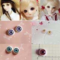 15pairs mix color 12mm doll eyeballs half round acrylic eyes for diy doll bear crafts plastic doll eyeball doll toy parts