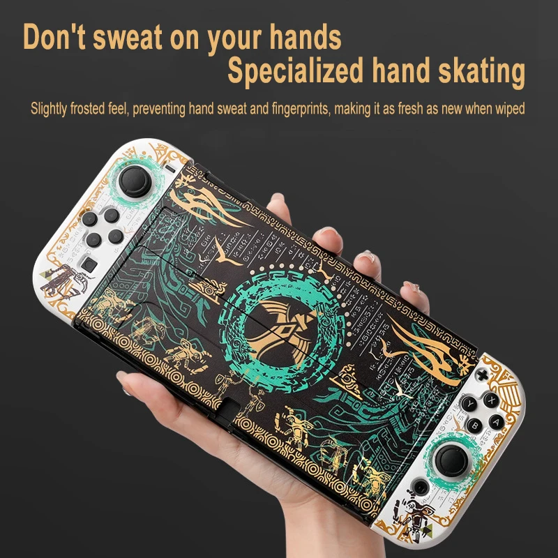 

For Zelda Kingdom Tears Shell For Nintendo Switch Protective Case For Switch OLED JoyCon Controller Handle Case Game Accessories