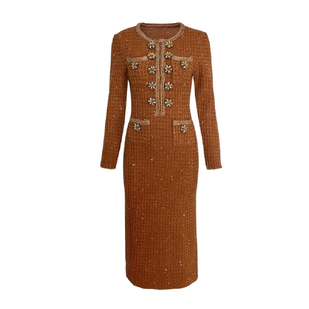 Женское облегающее платье трикотажное