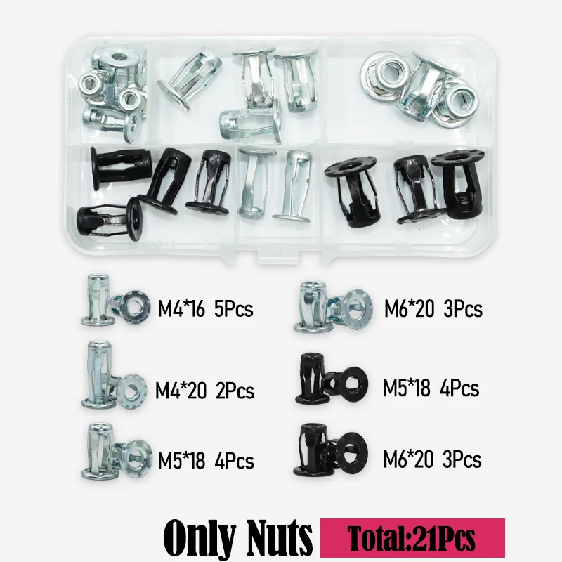 

Комплект винтов с крестообразной гайкой и зажимом для фиксации лицензии