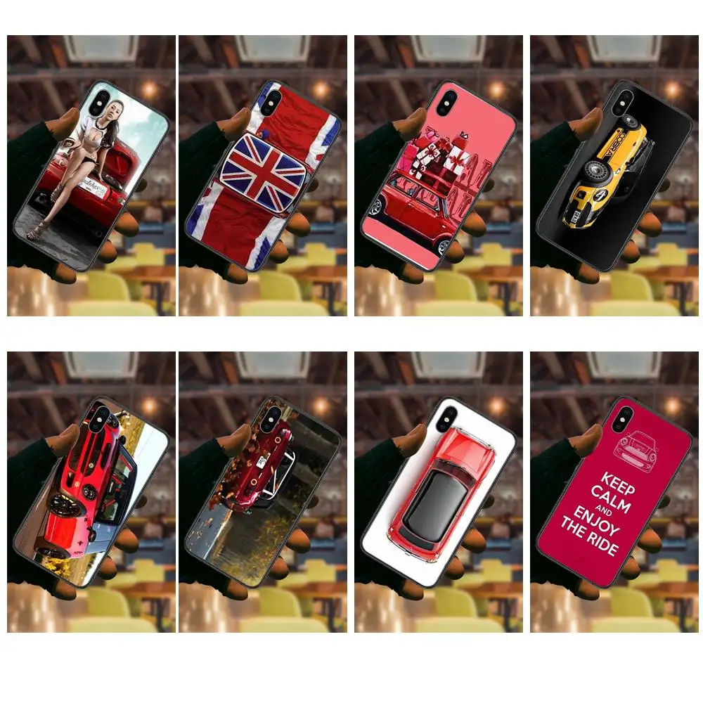 Для Apple IPhone 13 12 Mini 11 Pro XS MAX XR X 8 7 6S 6 Plus 5S SE красные автомобильные аксессуары для девочек, Чехлы, самая легкая Обложка