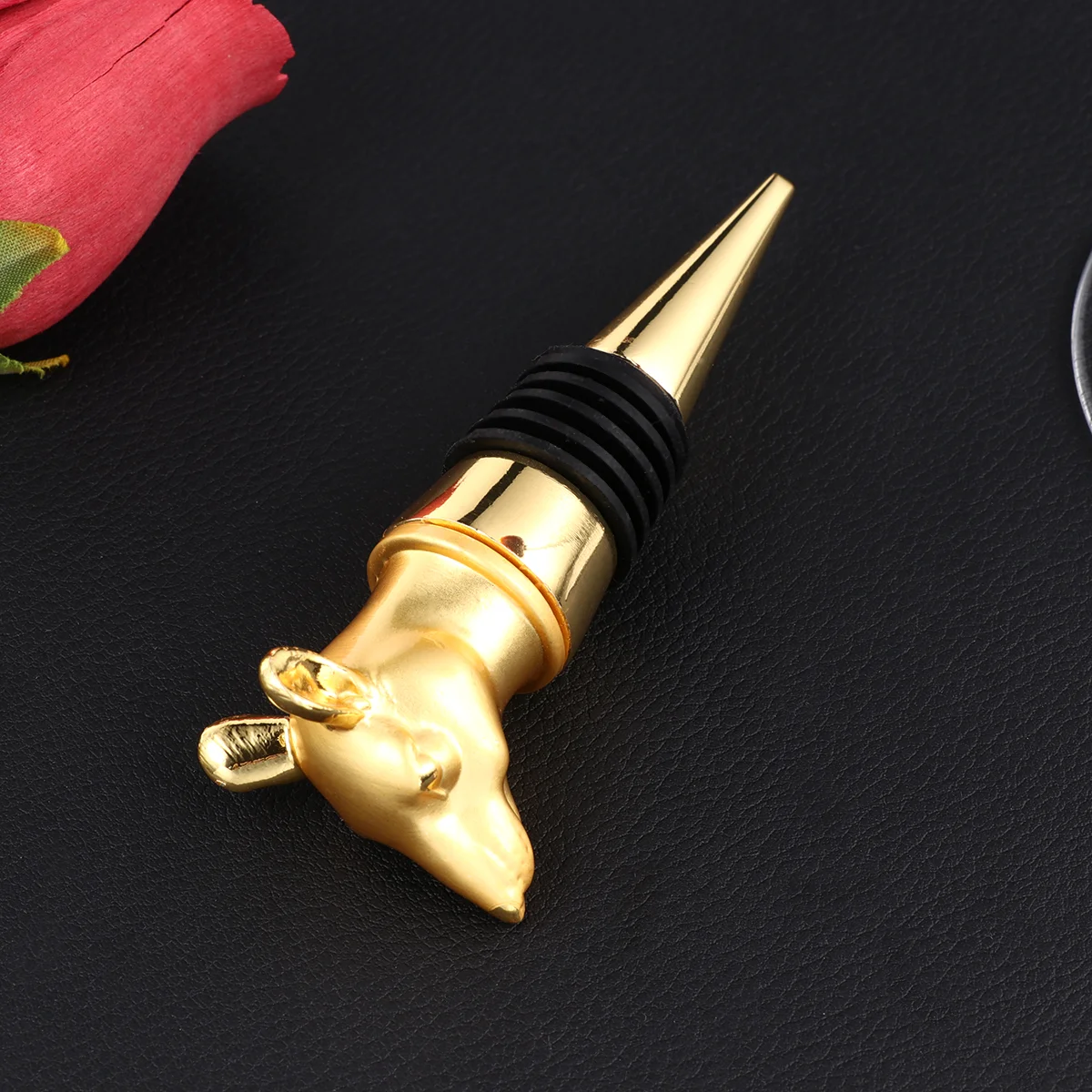 

Zodiac Signs Red Stopper Creative Champagne Bottle Stopper Home Supplies for Bar Party Restaurant )
