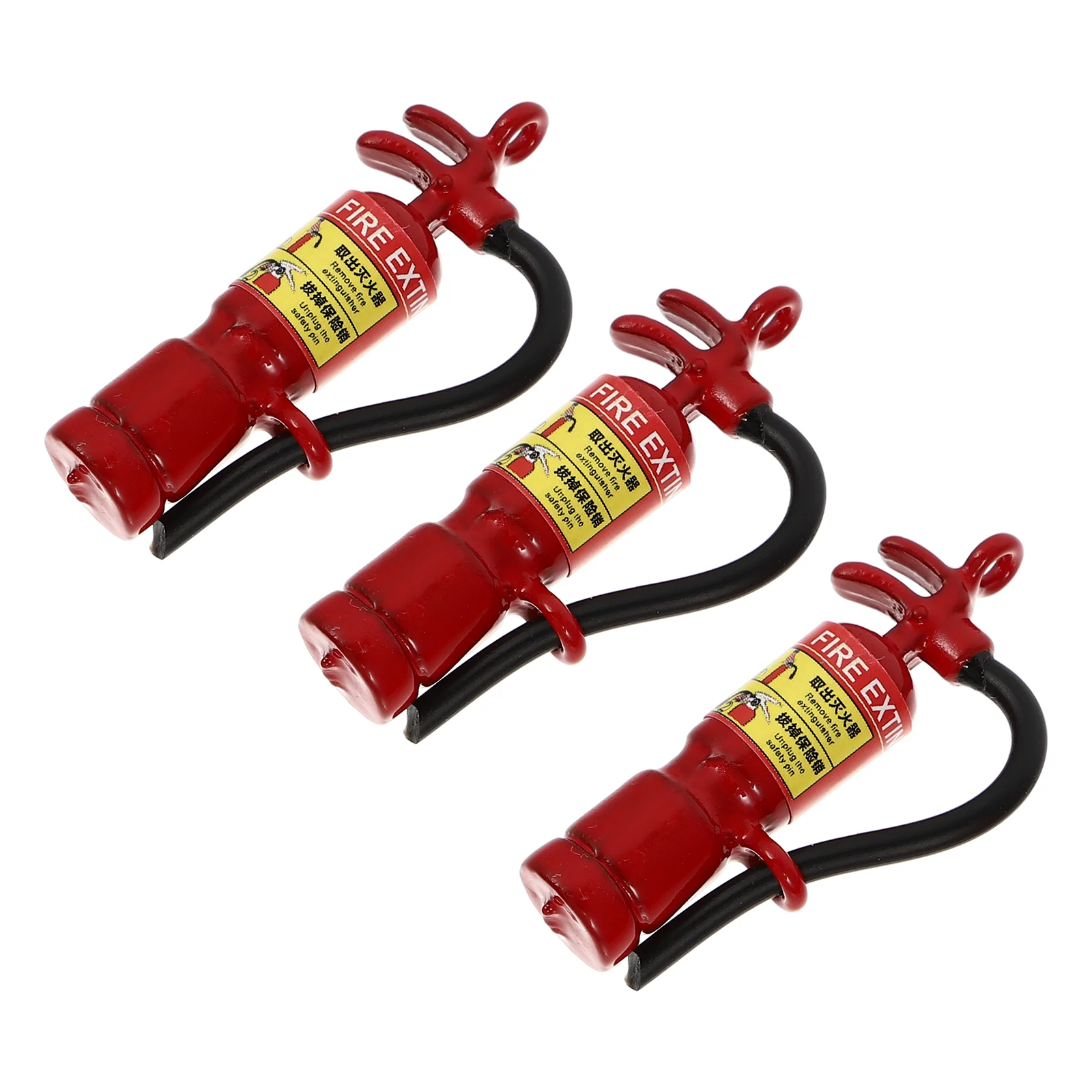 

Extinguisher Toy Fire Model Mini House Miniaturedecor Kids Modelsdiy Imitation Simulation Alloy Pretend Tool Landscape Furniture