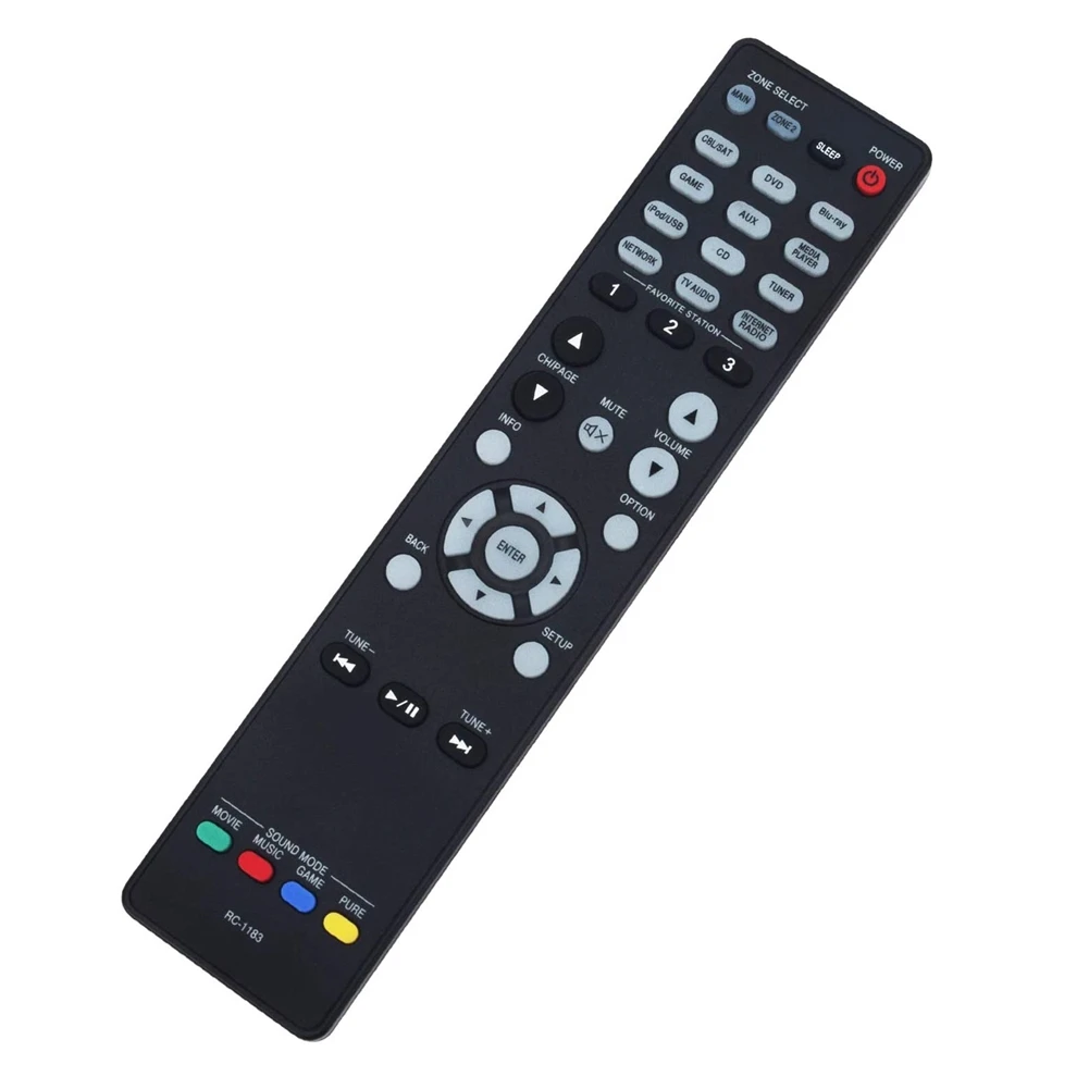 Фото MQXGF Пульт дистанционного управления RC-1183 Замена для AV-ресивера Denon AVR-X2000 AVRX2000 AVR-E400 №5