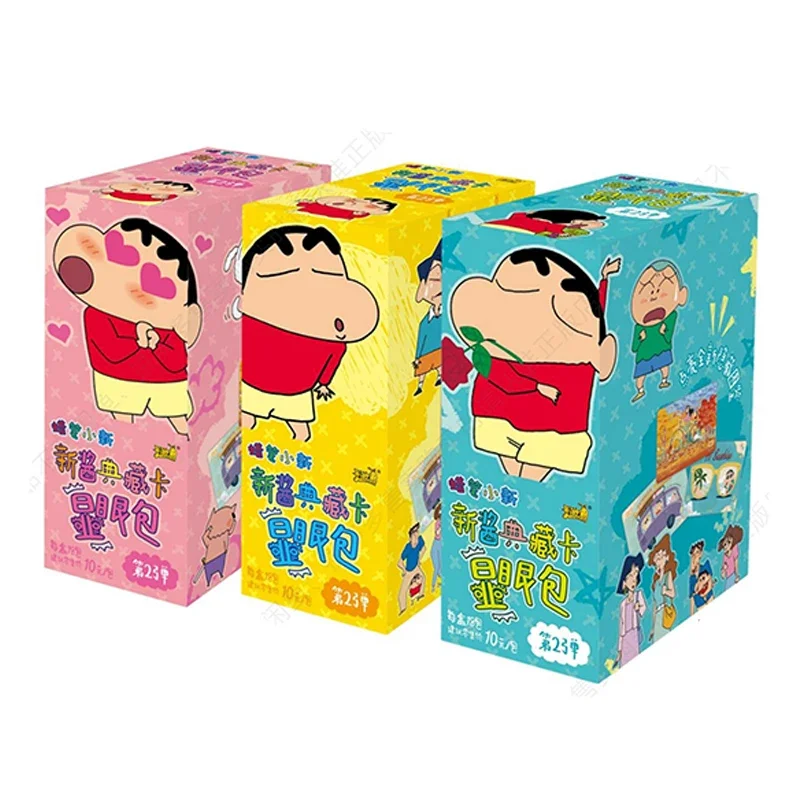 KAYOU Genuine Crayon Shin-chan New Sauce Collection Card Помітна сумка Форма Emptiness Аніме Роль Картки BP