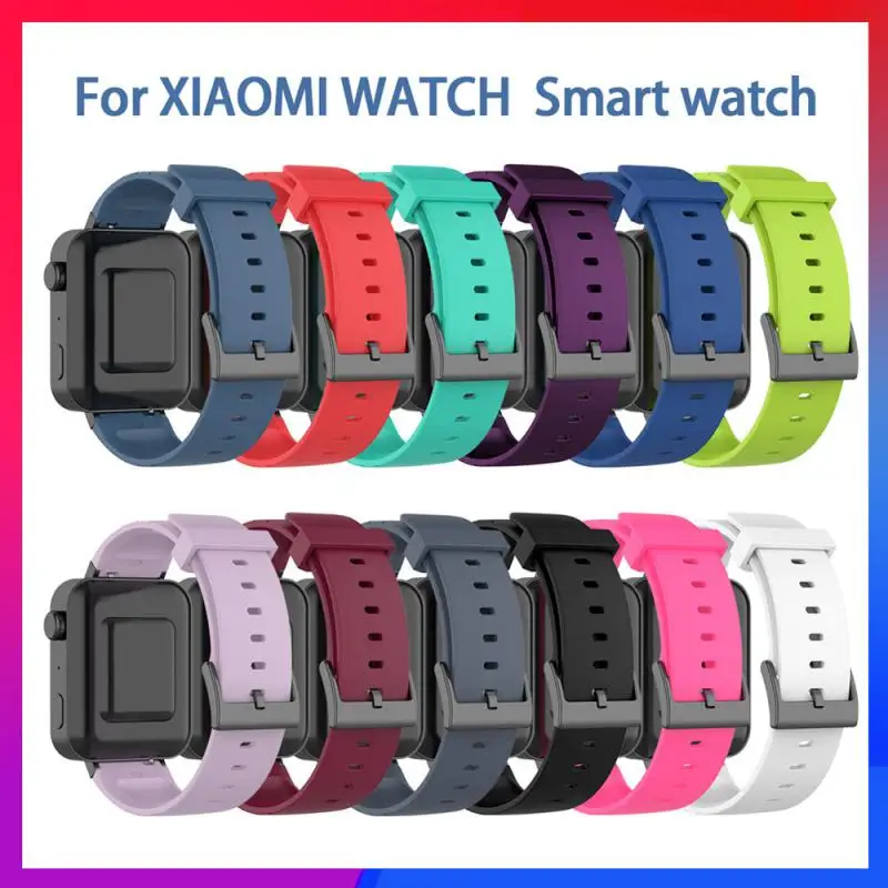 

Ремешок силиконовый для наручных часов, сменный Браслет Для XiaoMi Mi, аксессуары для часов, 18 мм