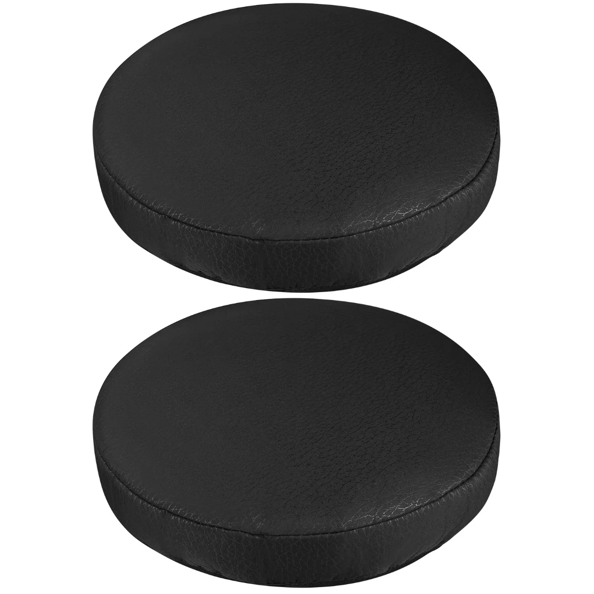 

Stool Round Covers Chair Cushion Cover Bar Slipcovers Padded 30Cm Shop Replacement Barstool Cushions Pub Removable Stretch