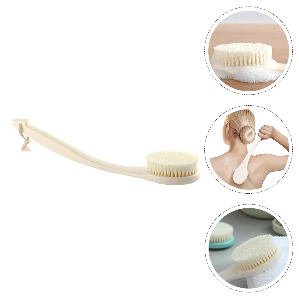 

Scrub Brush Handle Bath Bathing Tool Exfoliator Shower Back Scrubber Accessory