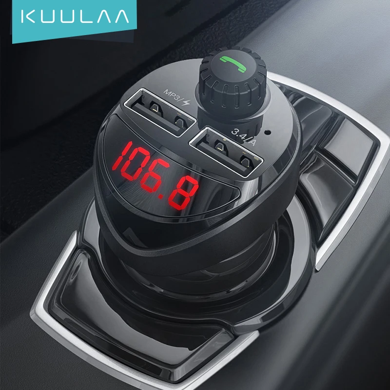 

Автомобильное зарядное устройство Kuulaa LC01, USB Type-A x 2, 10 Вт