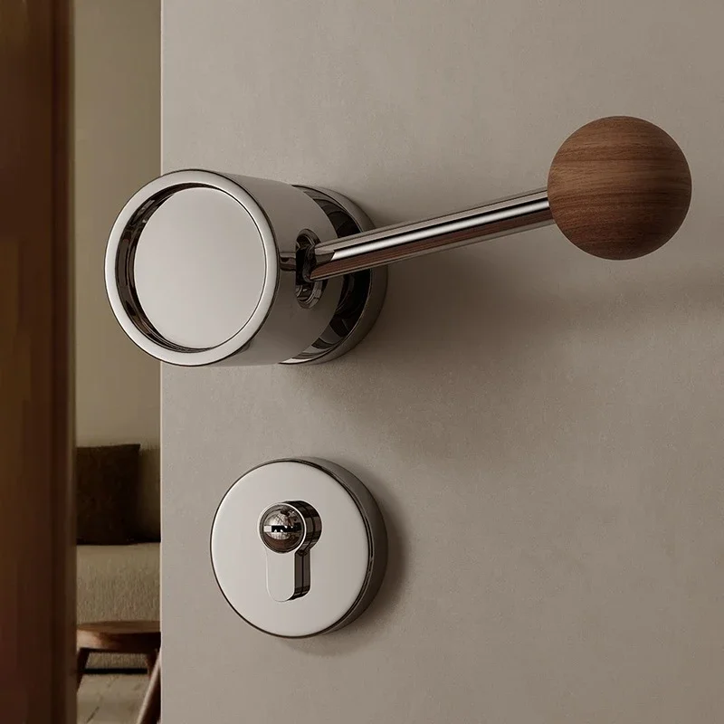 Современный креативный дизайн магнитный бесшумный замок интерьерный винтажный