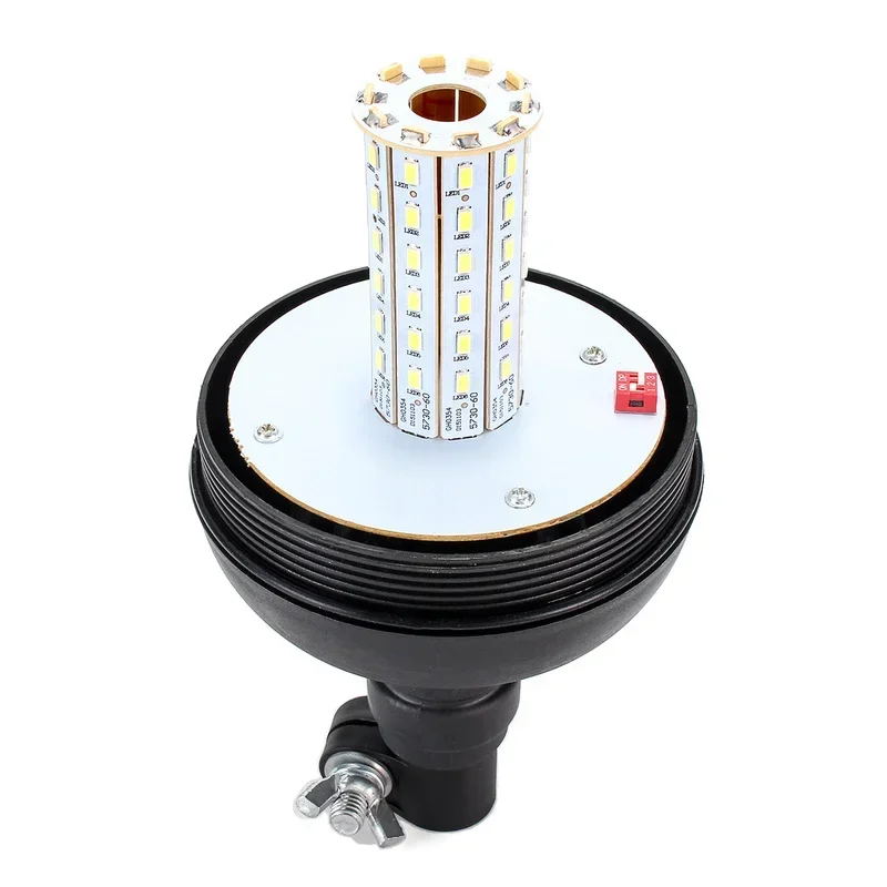 1 шт. 60LED 5730 автомобильный светодиодный вращающийся мигающий янтарный маяк