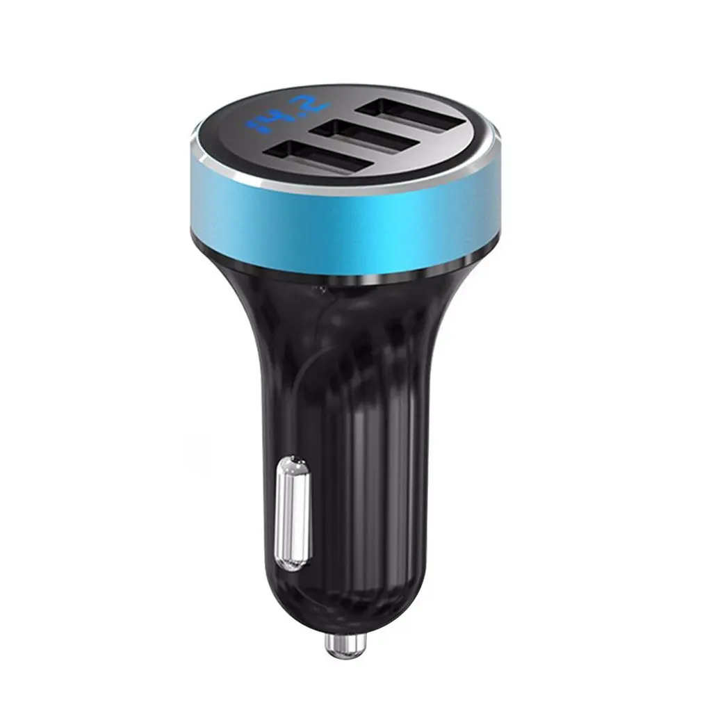 

Автомобильное зарядное устройство с 3 USB-портами, а