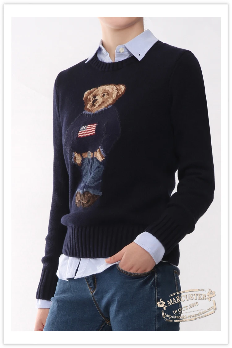 

Soft Basic Cashmere Pulls 2022 New Womens Sweater Wool Winter Fashion Knitted Jumper Top Sueters Women Cotton RL Bear De Mujer