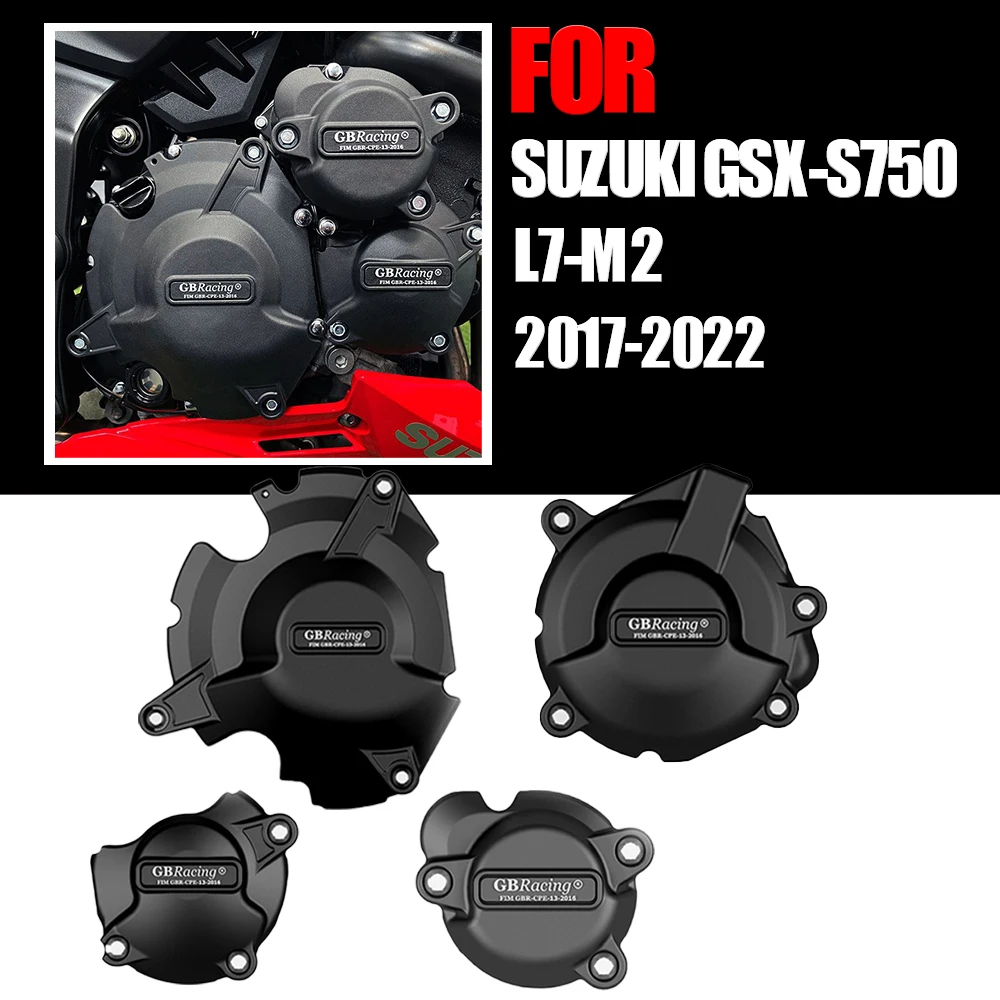 

Защитная крышка двигателя мотоцикла, чехол GB для SUZUKI GSX-S750 L7-M2 750 2017 2018 2019 2020 2021 2022