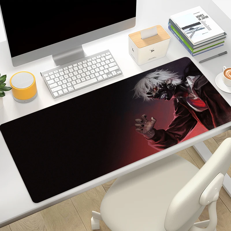 

Mouse Mats TOKYO GHOUL 400x900 Gamer Keyboard Pad Pc Cabinet Games Desk Accessories Mousepad Anime Computer Desks Mat Gaming Xxl