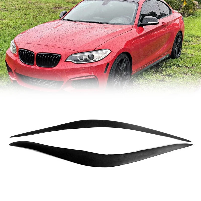 

Накладка на переднюю фару автомобиля из смолы для 2014-2020 BMW 2 серии F22 F23 F87 M2