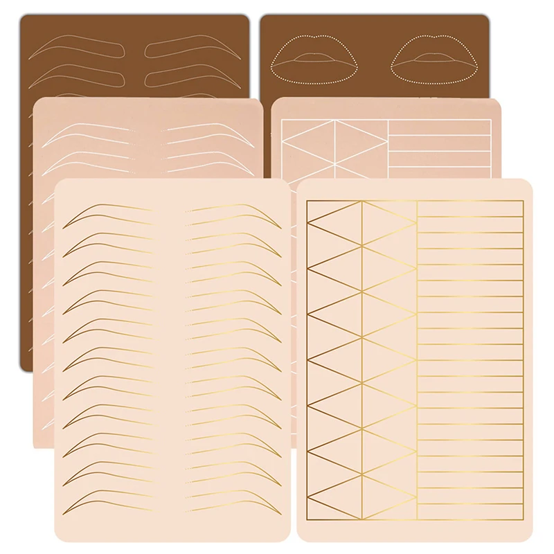 

Татуировка для бровей, кожа из силикона, искусственная кожа, татуировка кожи