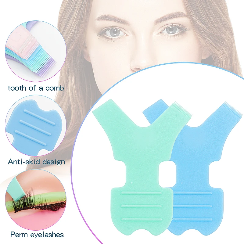 10 шт. Многоразовые кисти для наращивания ресниц myaokue-up