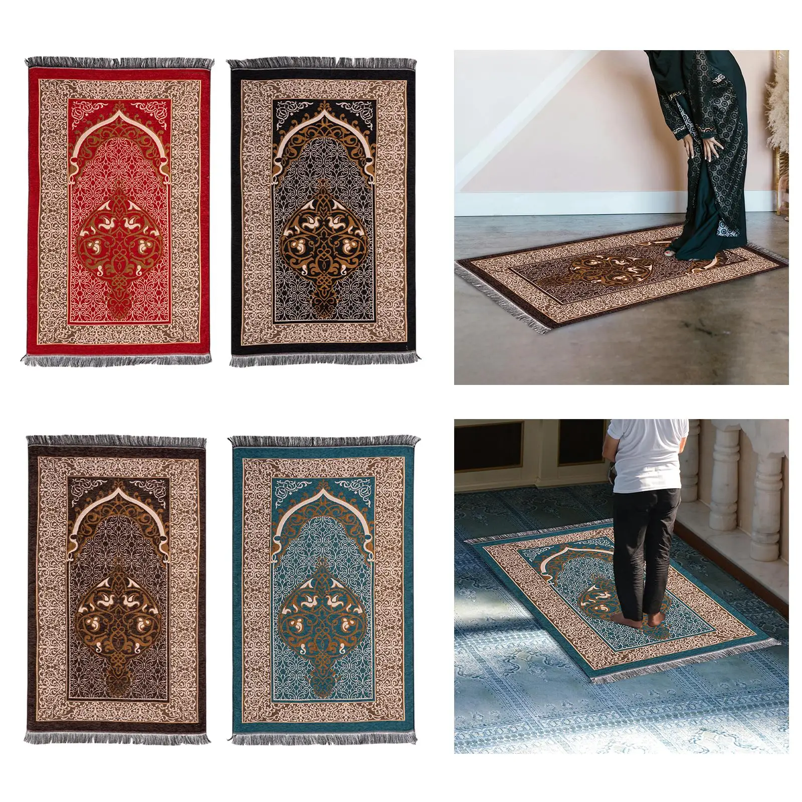 Молитвенный коврик портативный Рамадан ИД подарок колени молитвенный для