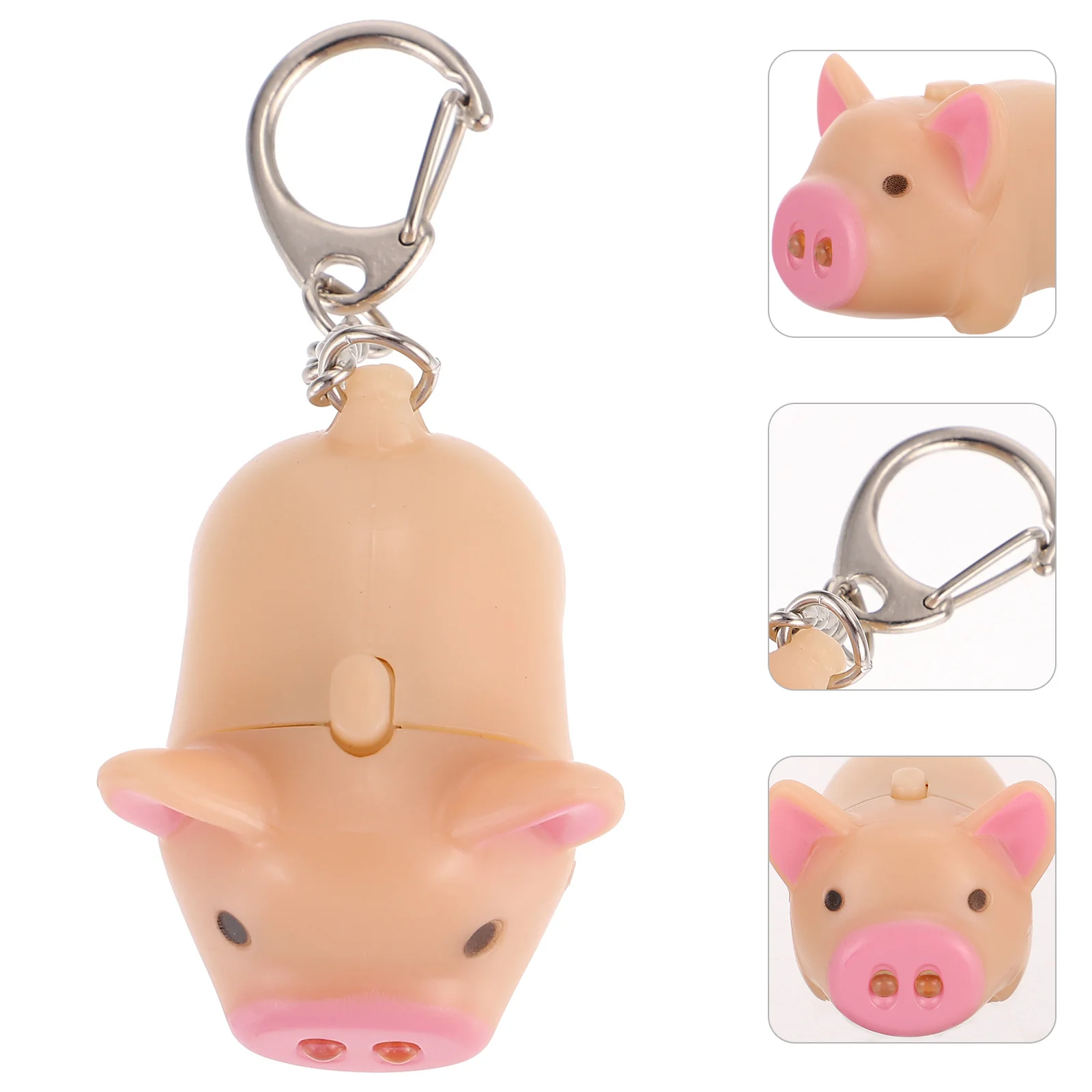 

2pcs Luminous Key Chain Cartoon Key Ring LED Key Chain for Kids