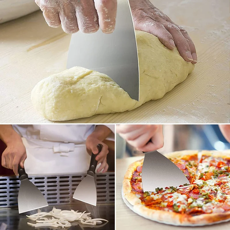 Акция! 2 шт. скребок для барбекю с плоским верхом |