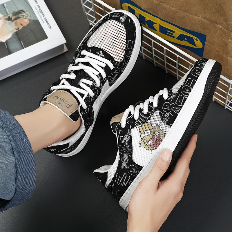 Новая модная мужская и женская обувь для доски удобная дышащая мягкая