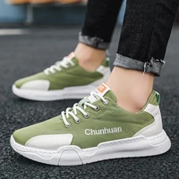 summer man sneakers shoes waterproof ice silk cloth shoes green canvas shoes fashion casual sport shoes comfort tennis shoes