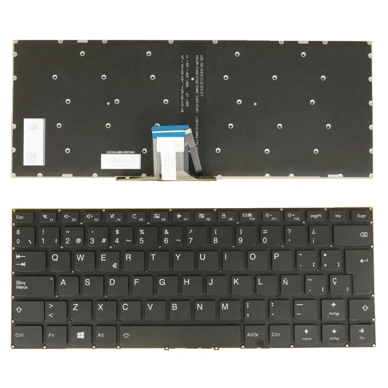 

Клавиатура с испанской подсветкой для ноутбука Lenovo 710-14ISK 510S-14ISK Yoga 510-14AST 710-15ISK
