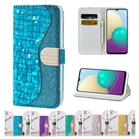 s22 wallet leather flip phone case on for samsung galaxy s22 ultra s21 fe s20fe a13 a73 a42 a52 a72 a22 a12 a03s eu splice cover