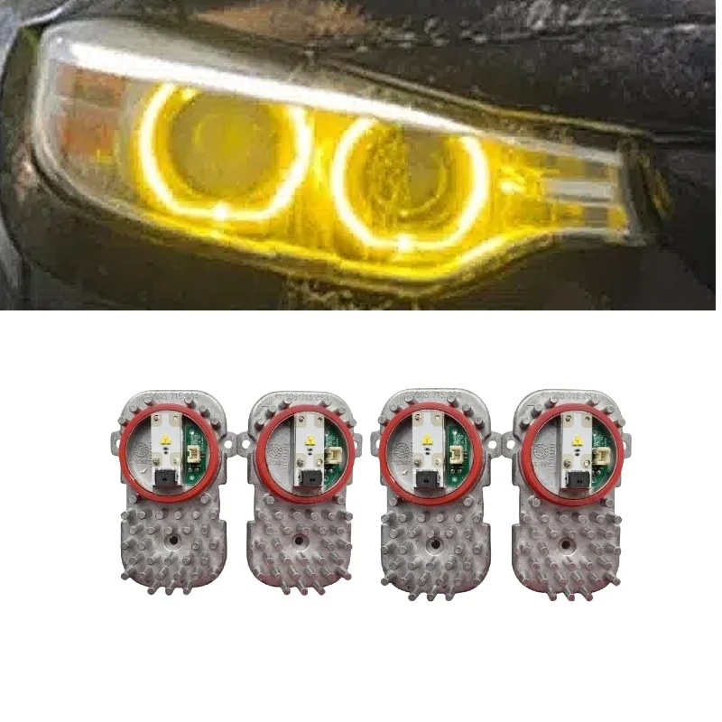 

Модули DRL лимонно-желтого ангельских глаз OEM 63117263051 Для BMW X5 F15 F85 X6 F16 F86 M4 M3 430I 2015 2016 2017 ксеноновая фара