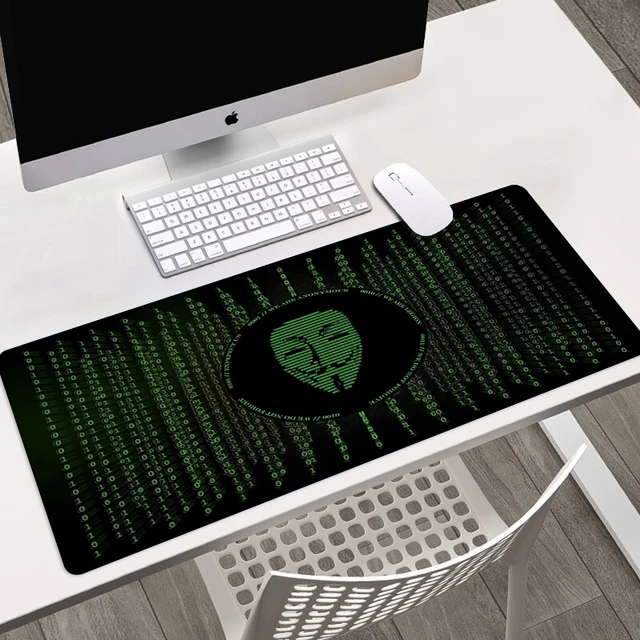 Science and Technology Art   Printing XXL Mouse Pad Gamer Accessory Hot Large Desk Pads Computer Lock Edge Keyboard Non-slip Mat 4