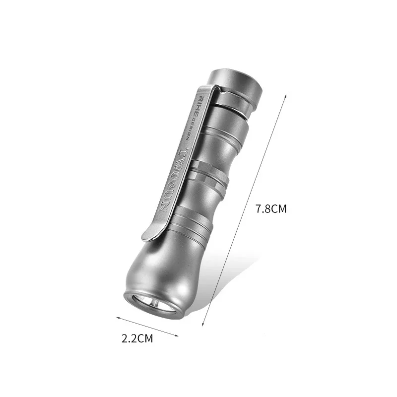 Фонарик для повседневного использования из титанового сплава