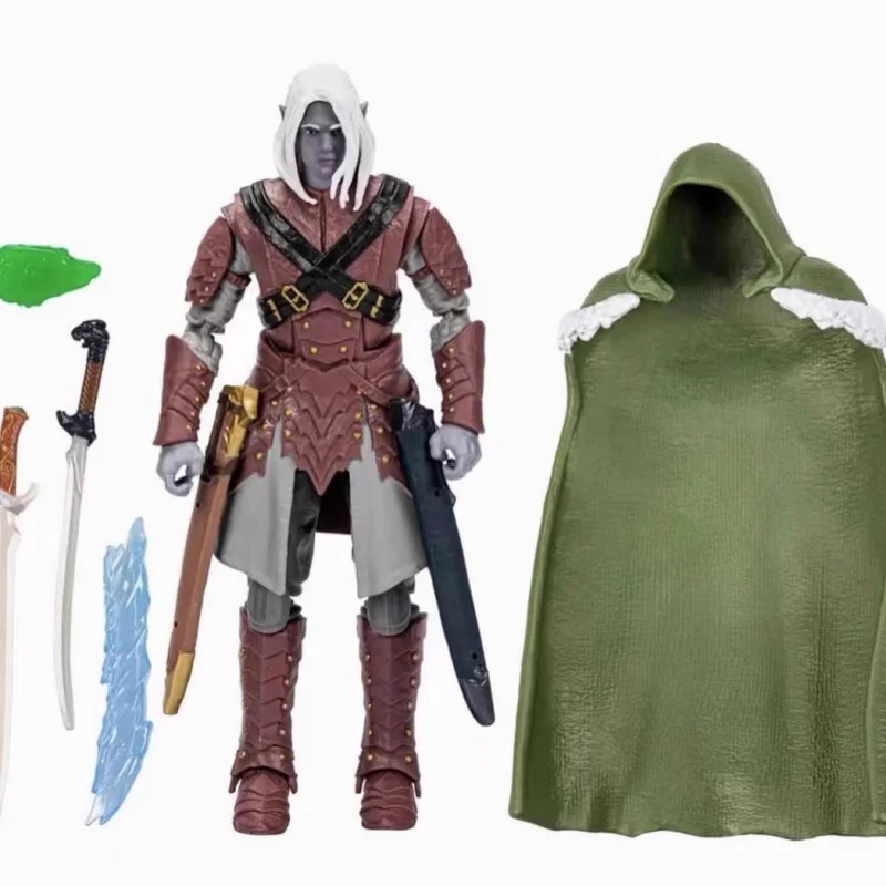 Фото [В наличии] Новая коробка Dungeons X Dragons, аниме-игрушка Drizzt Do'Urden, 6-дюймовая фигурка, модель, ограниченная серия, подарок для мальчика №3