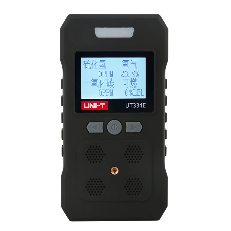 Enlarge UNI-T UT334E four-in-one Detector High Accuracy Gas Analyzer Meter Carbon Monoxide Meter Analizador With Sound LightA-l-a-r-mLCD