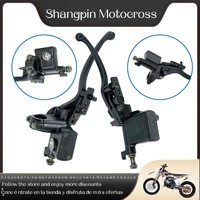 stroller scooter cylinder pump handle accessories left and right clutch lever 50 250cc universal off road vehicle spare parts